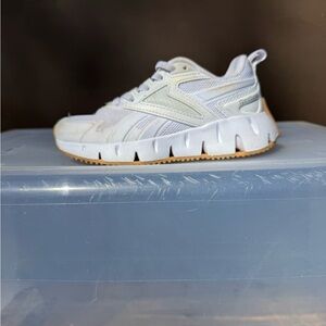 Reebok Kids White Sneakers with Gum Outsole